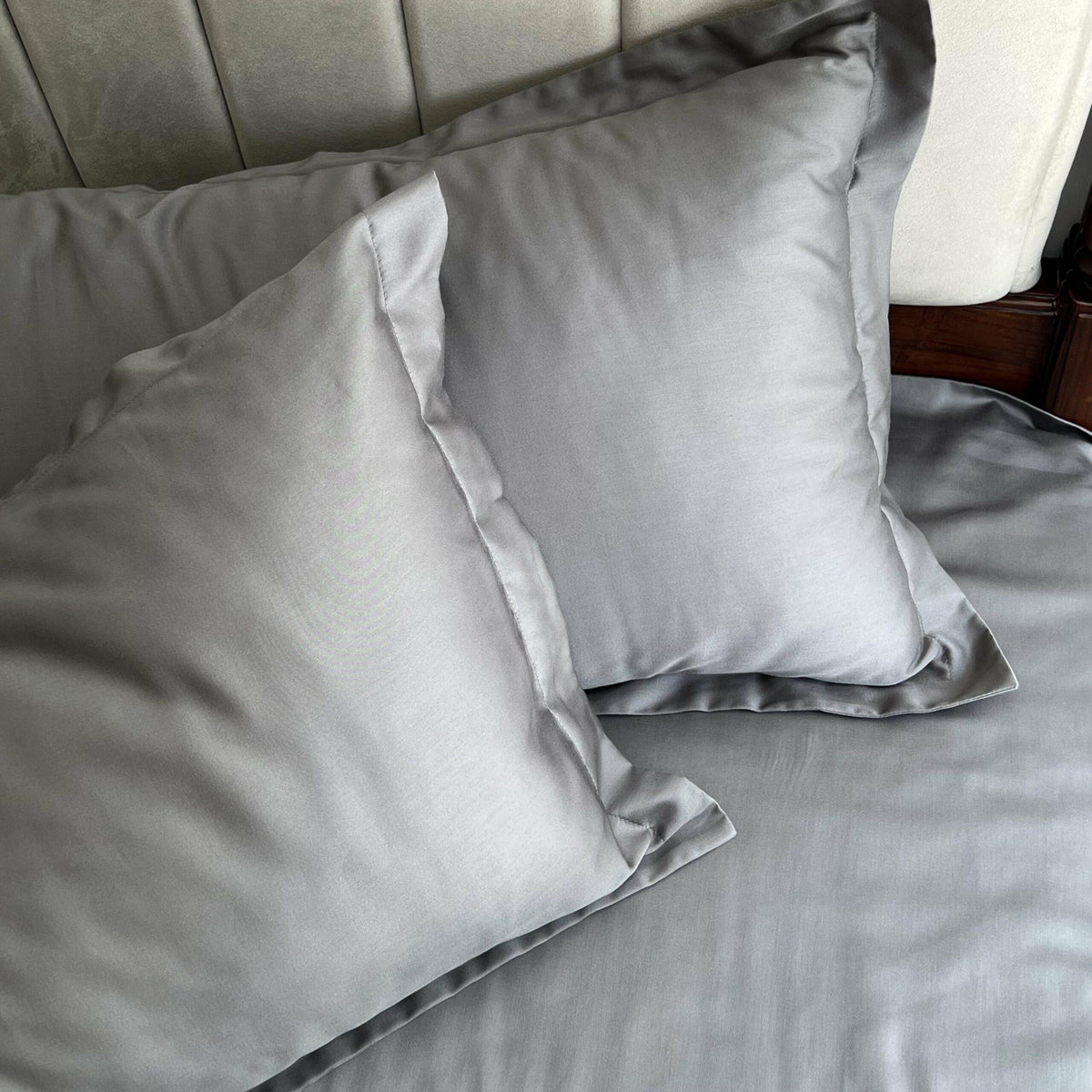 Luxe Elephant Grey Bedsheet - Elysian Home Decor
