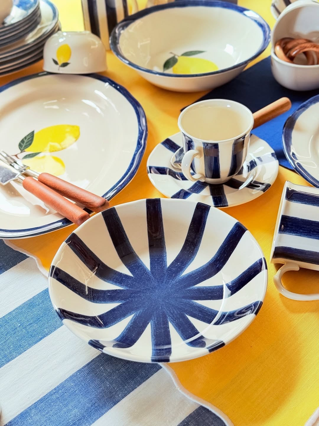 Sorrento Citrus Collection- 28-piece dinner set