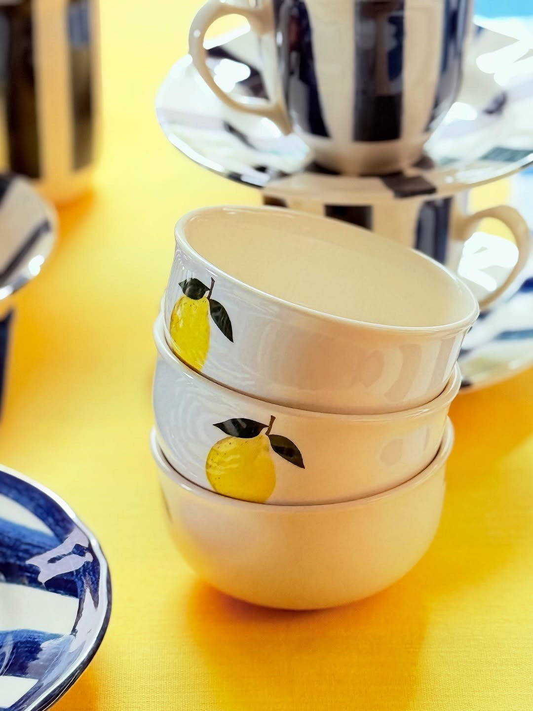 Sorrento Citrus Collection- 28-piece dinner set