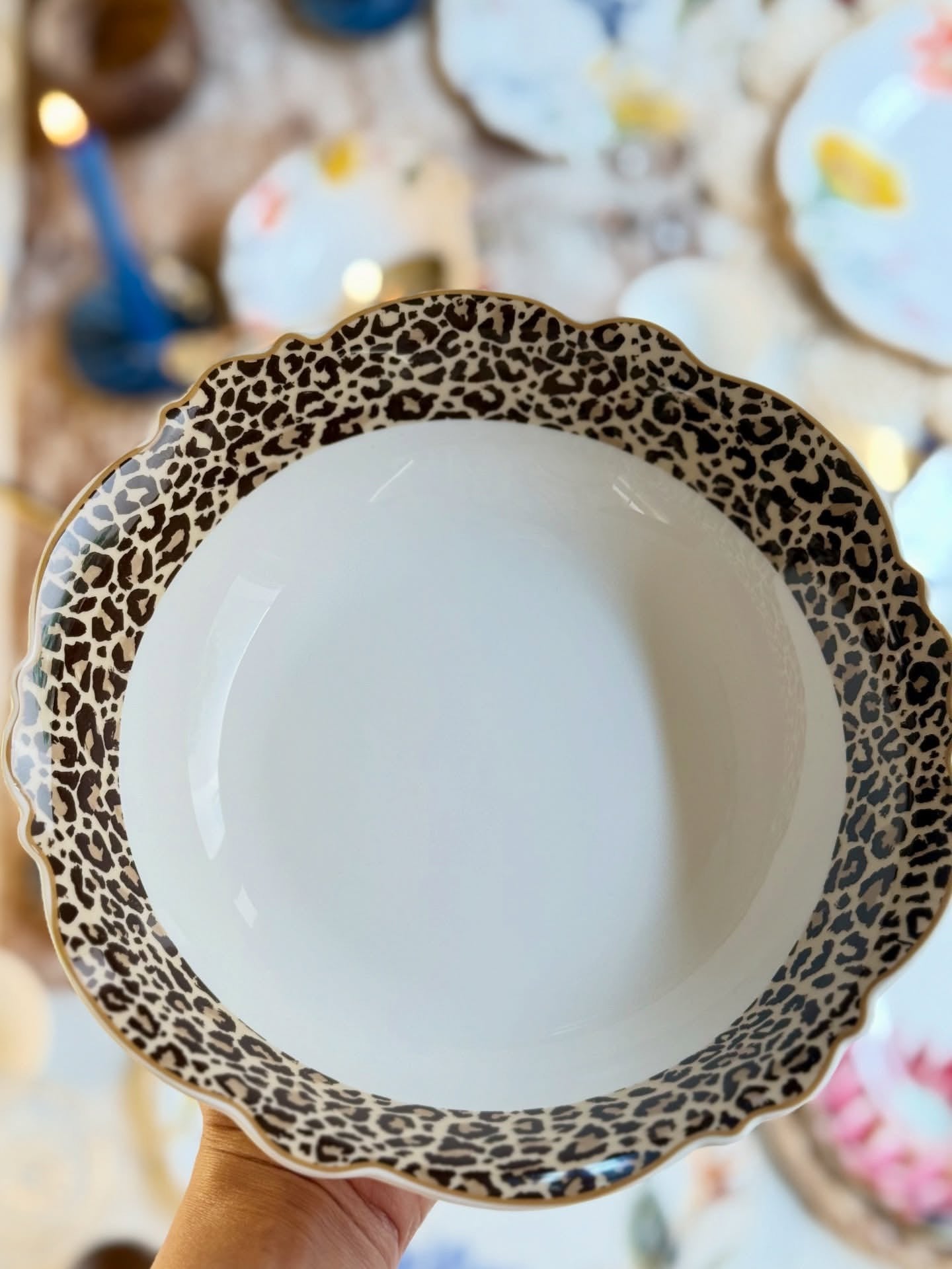 Savanna Bloom Collection- 22-Piece Dinner Set