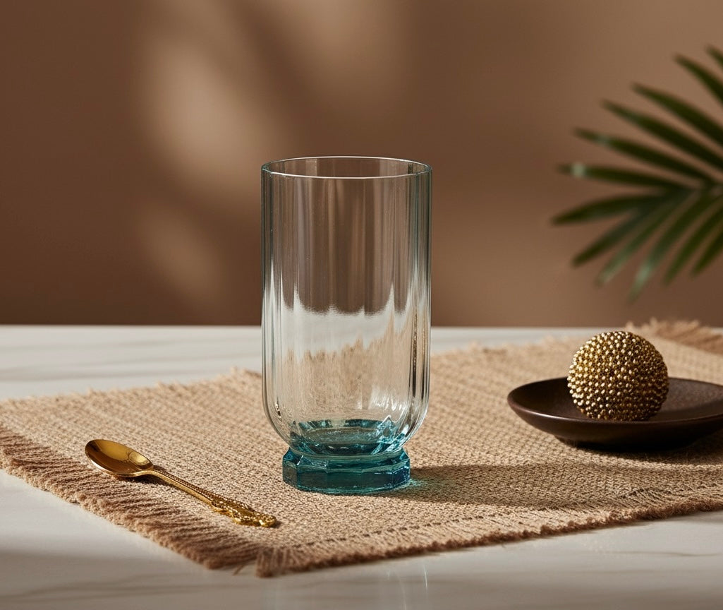 Lucent Blue Beverage Glass- Set of six