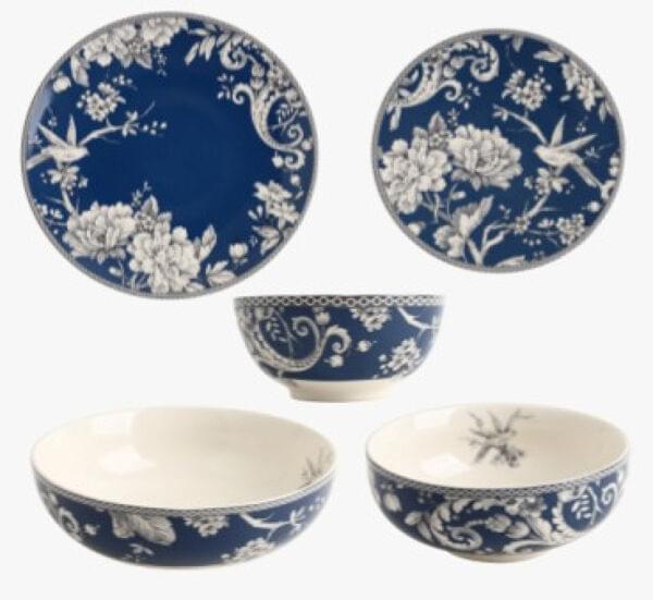 Adelaide Dark Blue Dinner Set