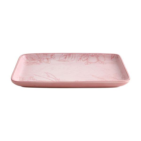 Hudson Pink Rectangular Platters