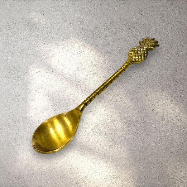 Tropical Pineapple Tea Spoon Set of 6