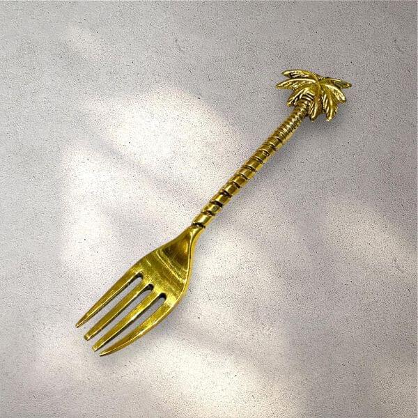 Palm Tree Dessert Fork Set of 6
