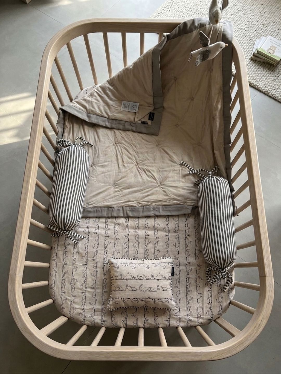 Safari Edition Baby Bedding Set detail