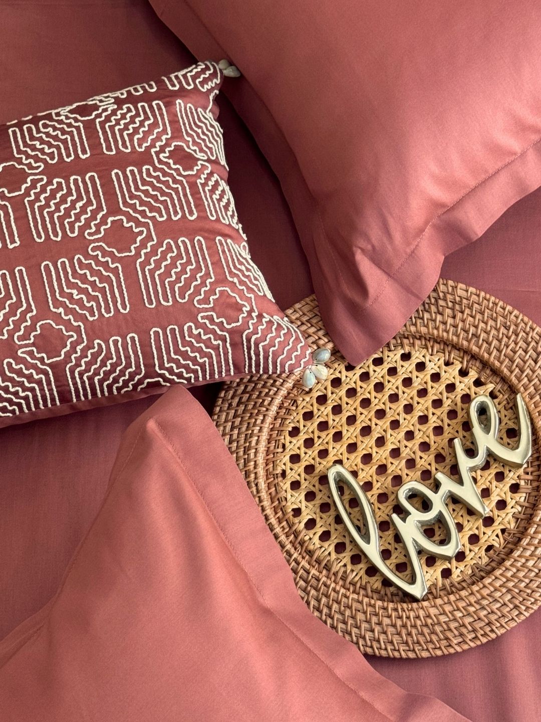 Madrid Terracotta Treasure Bedsheet Set - Elysian Home Decor