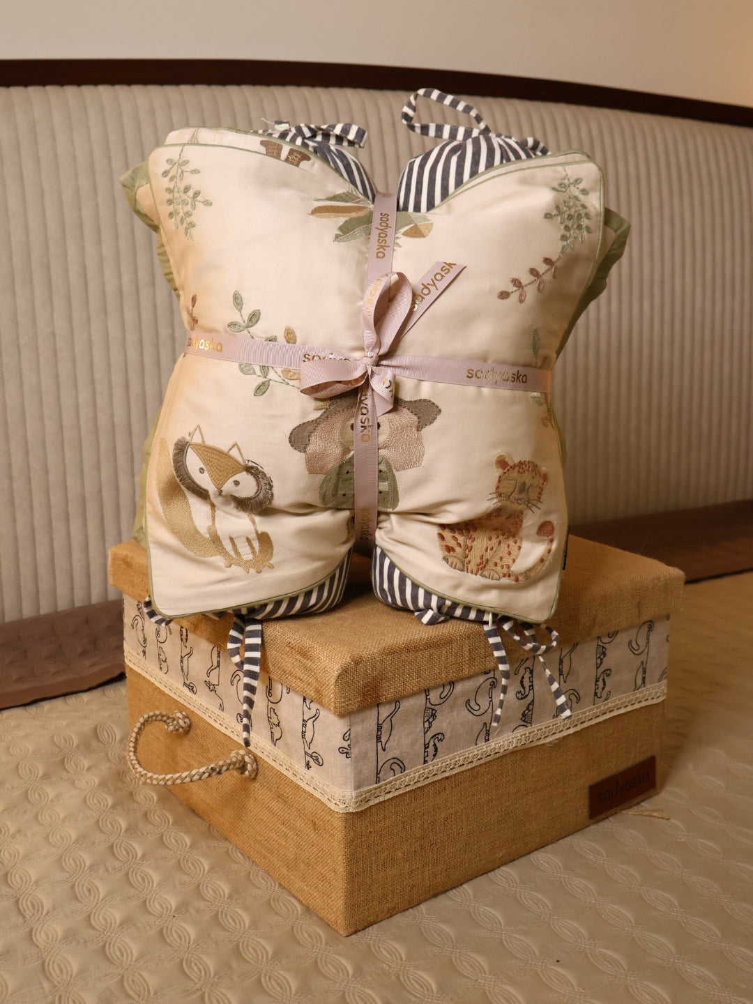 Safari Edition Baby Bedding Set styled