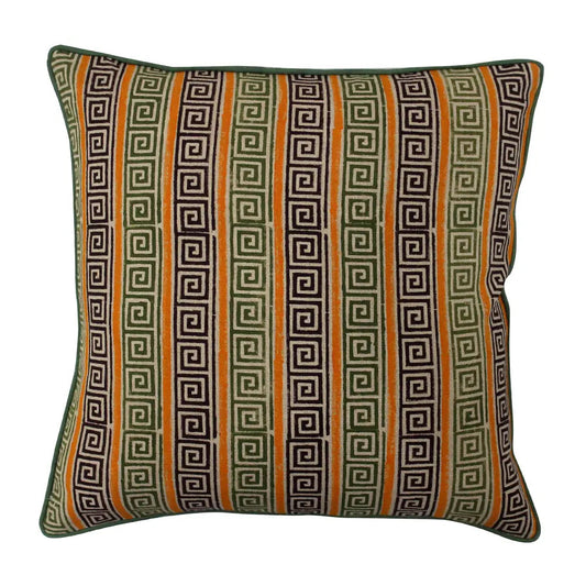 Printed Multi Color Cotton Cushion Covers Multi Color 1 Piece (16" X 16") - Elysian Home Decor