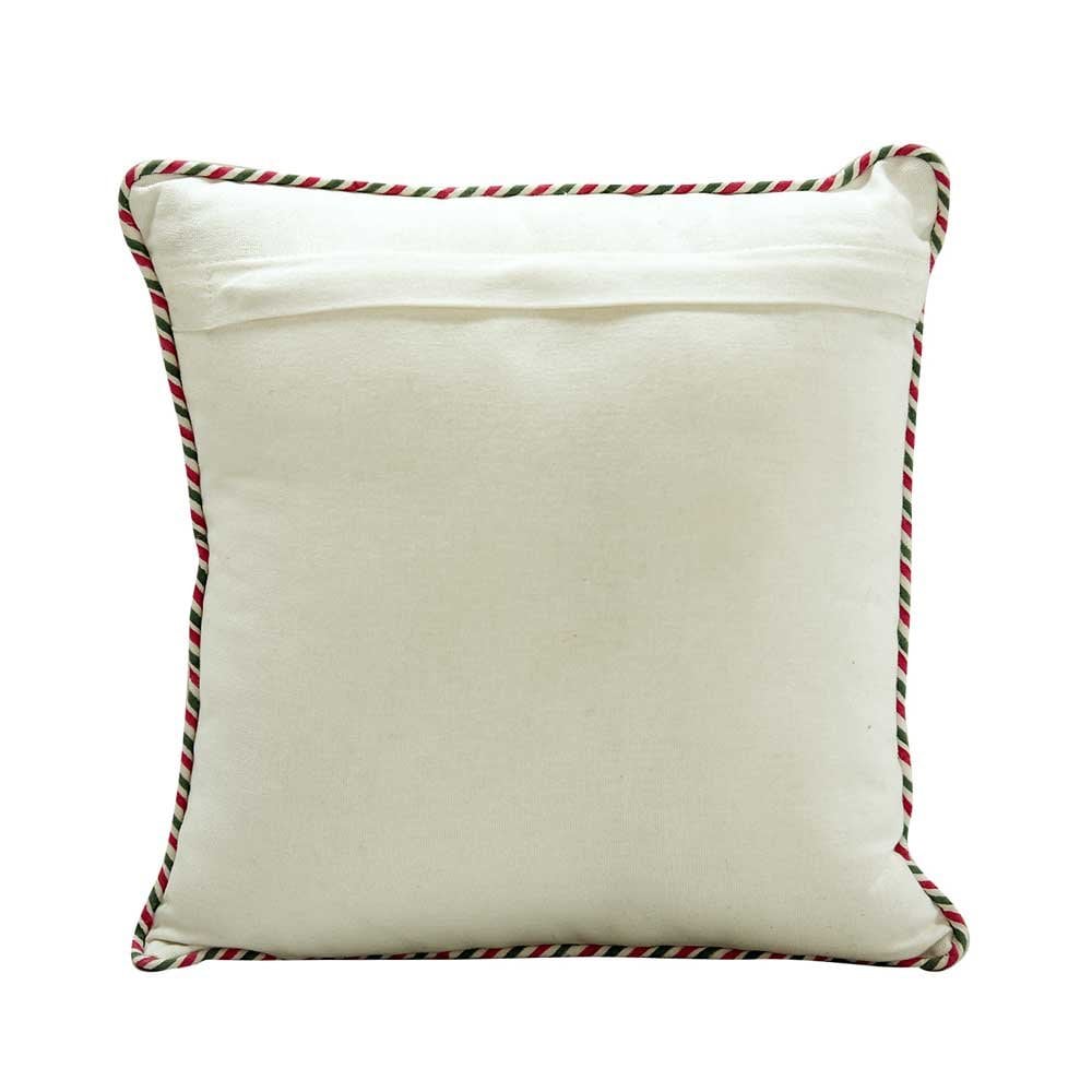 Sadyaska Hand Block Home Decore Print Throw Pillow Case Cushion Cover 16x16