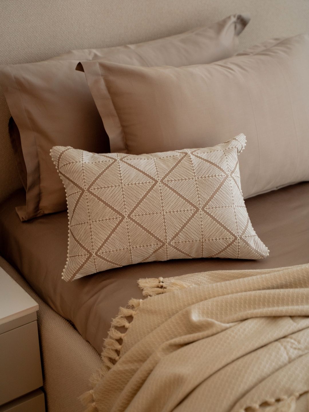 Cascade Mocha Treasure Bedsheet Set - Elysian Home Decor