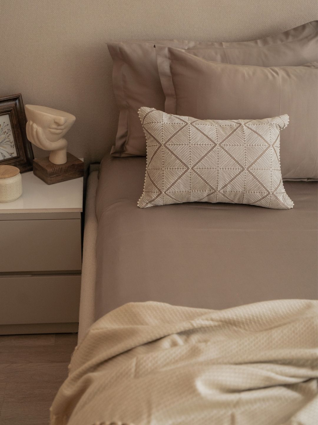 Cascade Mocha Treasure Bedsheet Set - Elysian Home Decor