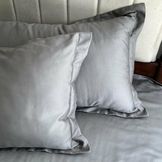 Luxe Elephant Grey Bedsheet - Elysian Home Decor