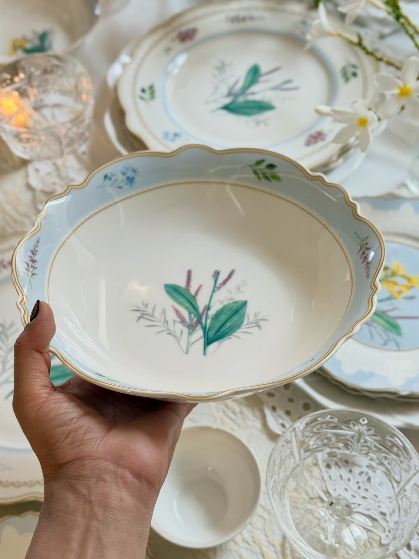 Heritage Blossom Collection - 22-Piece Dinner Set