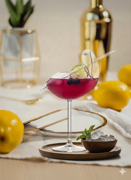 Swan Cocktail Glass