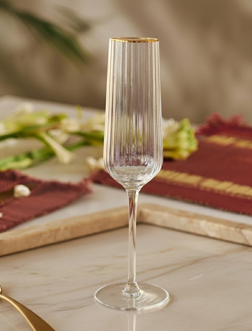 Vidrio Champagne Glass set of 6 - Stemware and Champagne Flutes