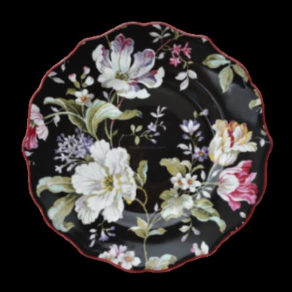 Gisela Black Quarter / Salad Plates