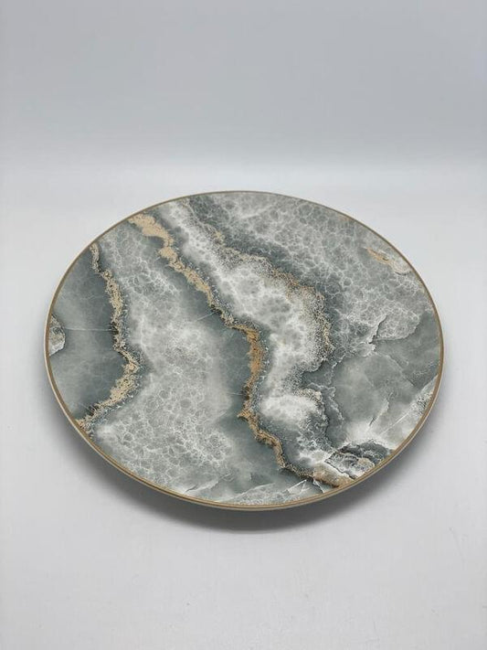 Greer Grey Marble Quarter / Salad Plates
