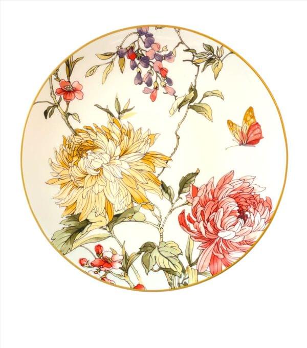 Highland Blooming Dinner Plates
