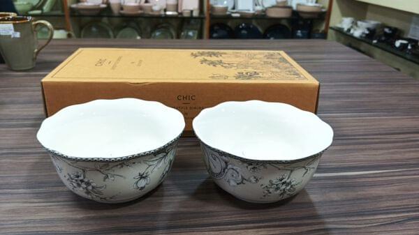 Adelaide Antique White Cereal Bowls