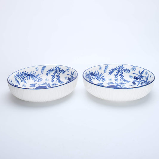 Indigo Pasta Bowl – 8 inch (Set of 2 with Gift Box)
