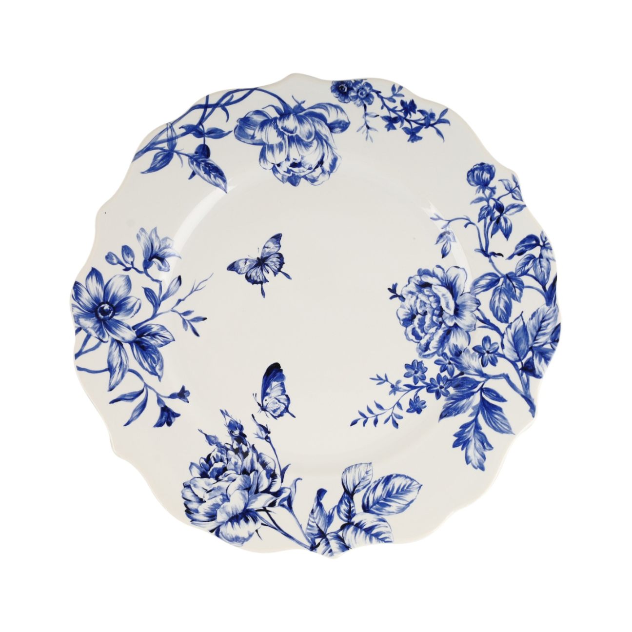 Blue Bloom Dinner Plate (Set of 6 – 26.5 cm)
