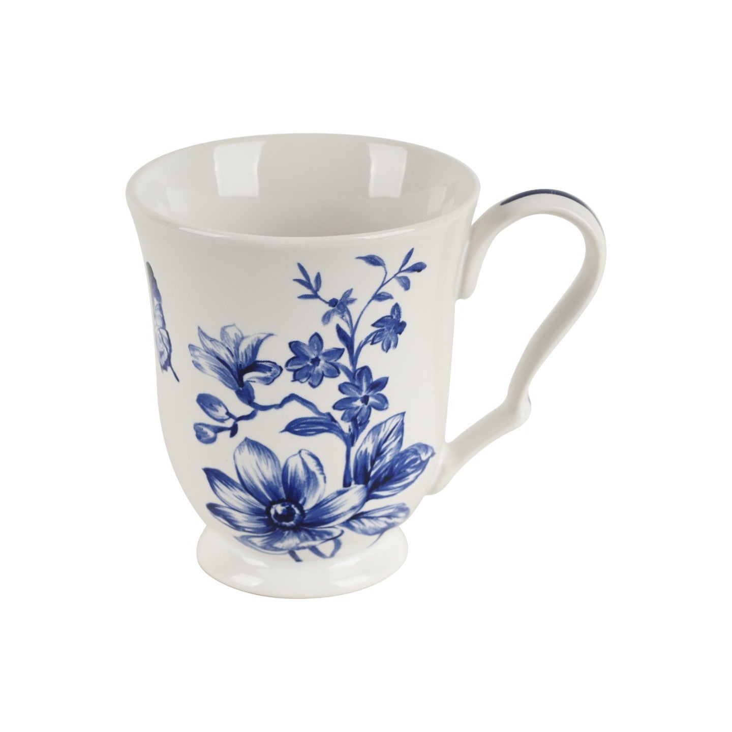 Bloom Footed Mug – Set of 4 (300 ml)