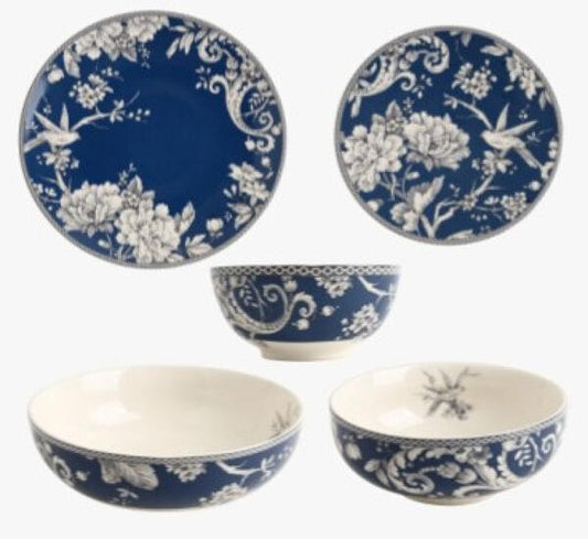 Adelaide Dark Blue Dinner Set