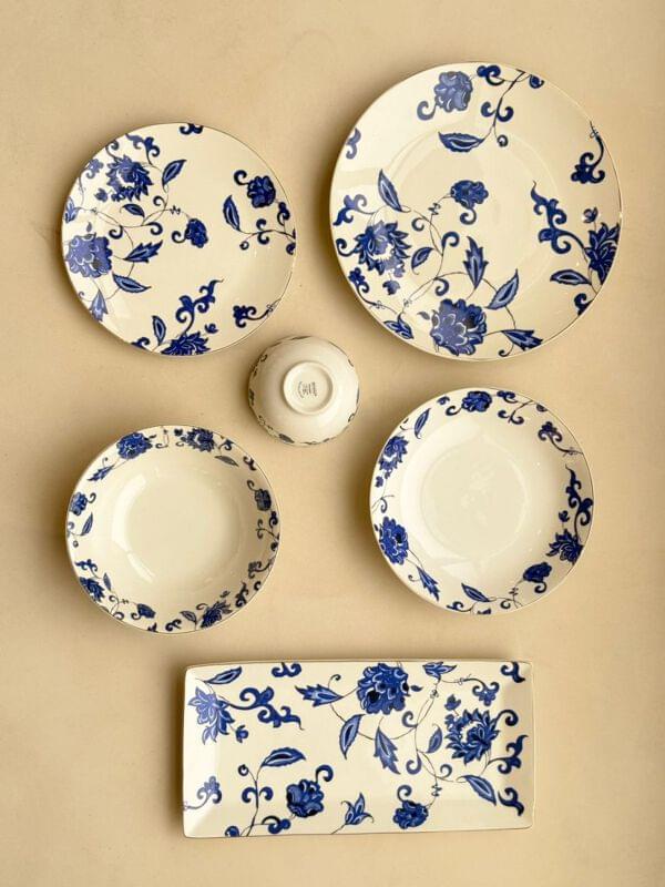 Blue Royale Dinner Set