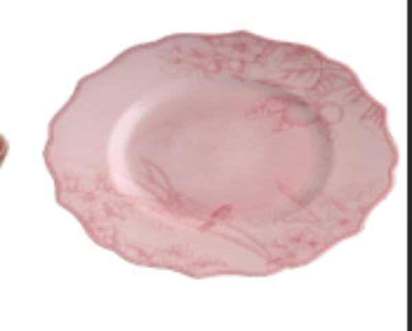 Hudson Pink Oval Serving Platter