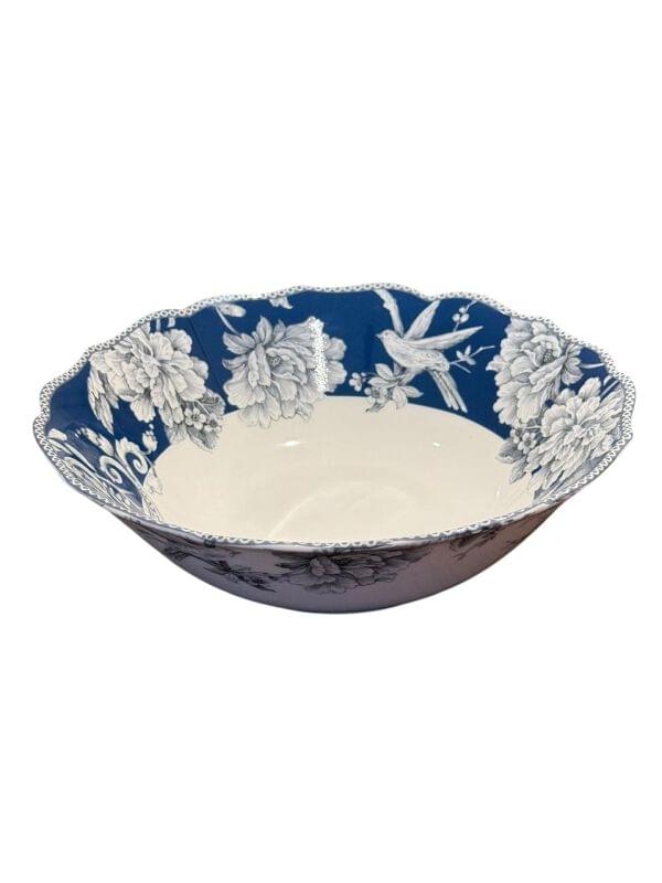 Adelaide Dark Blue Large Serving Bowl