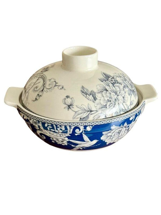 Adelaide Dark Blue Hot Pot with Lid
