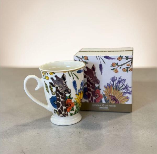 Jenna Clifford Giraffe Footed Mug
