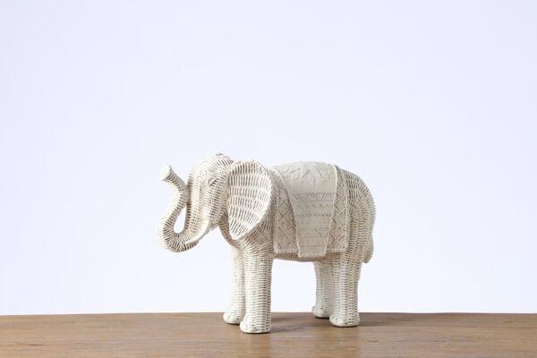 Erawan White Elephant Sculpture – Large