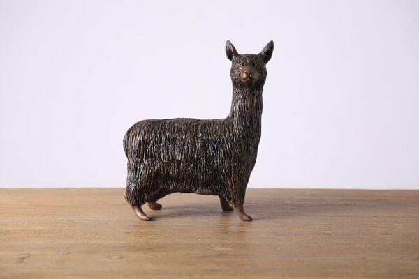 Llama Wenge Sculpture – Large