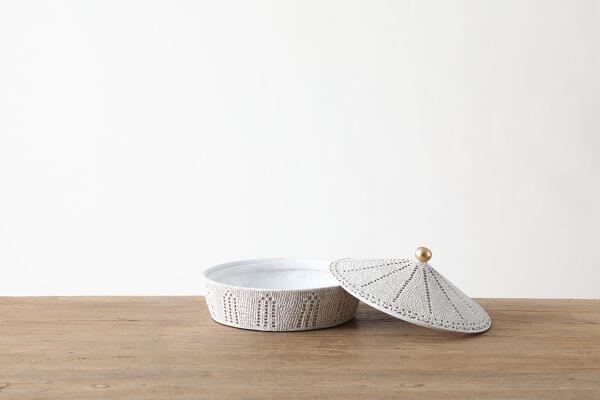 Malibu Lidded Centrepiece Bowl