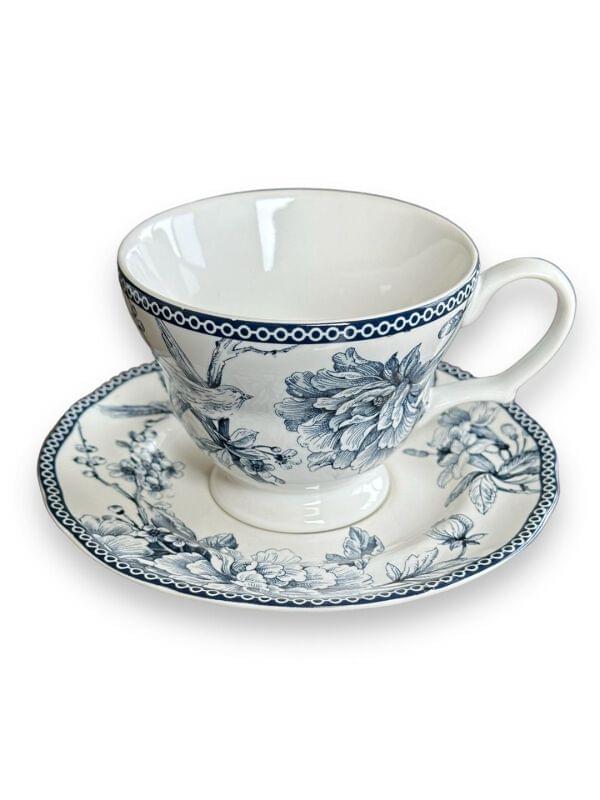 Adelaide Blue Cup & Saucer Set
