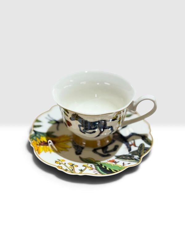 Jenna Clifford Zebra Cup & Saucer Set