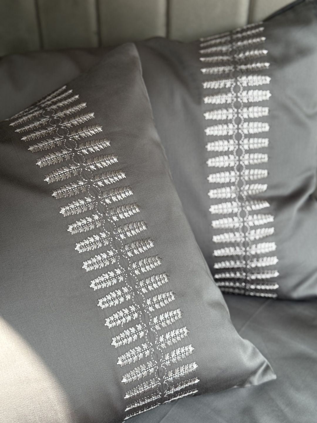 Elise Elephant Grey Dreams Bedsheet Set - Elysian Home Decor