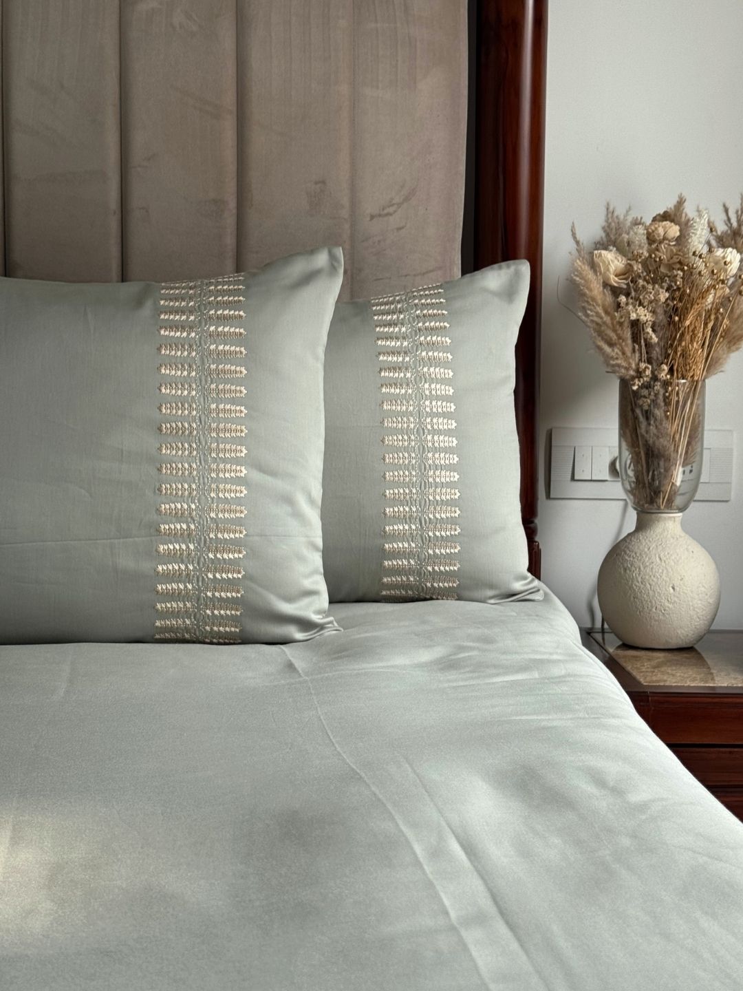 Elise Sage Green Dreams Bedsheet Set - Elysian Home Decor