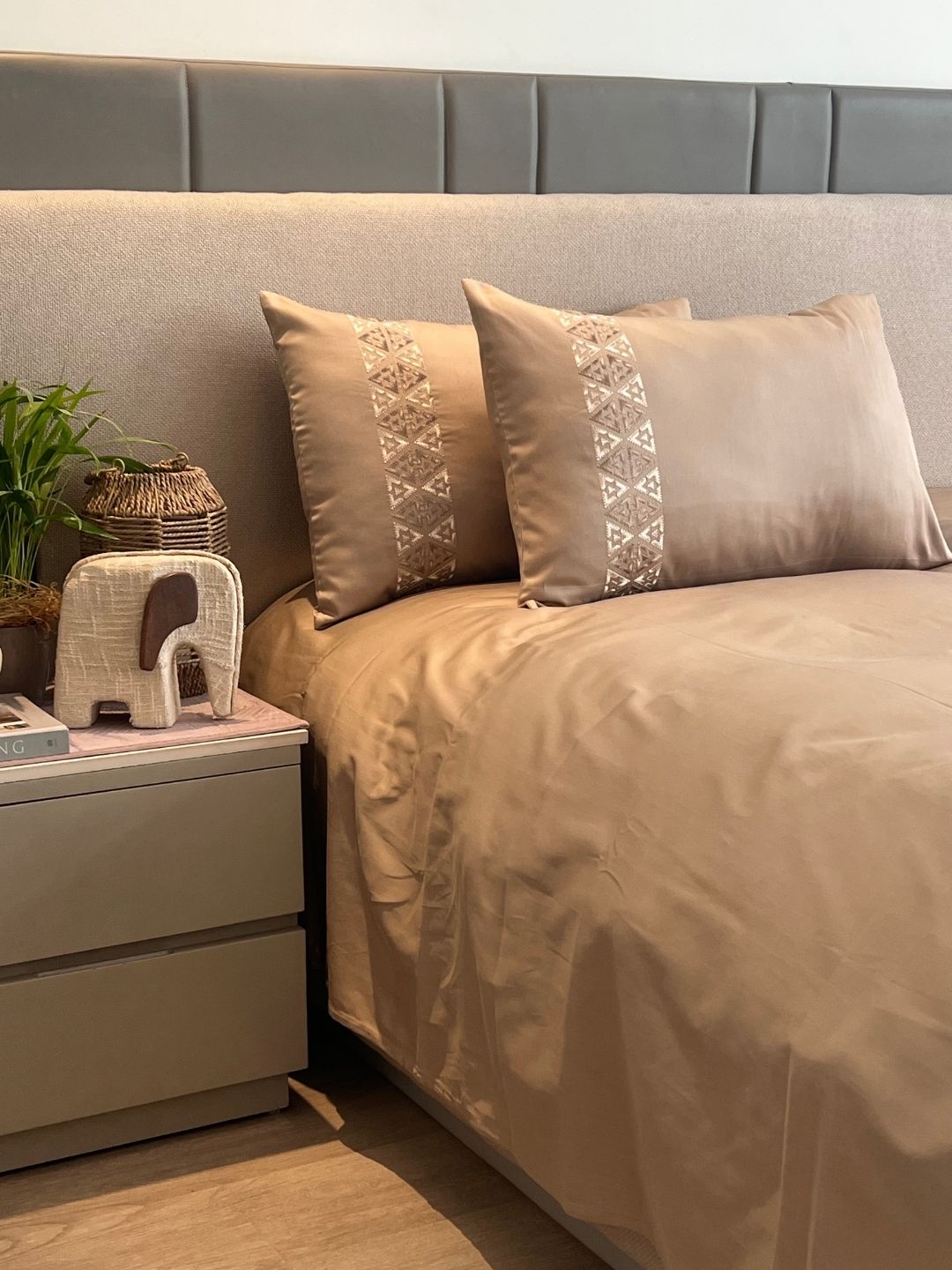 Faye Sand Dreams Bedsheet Set - Elysian Home Decor