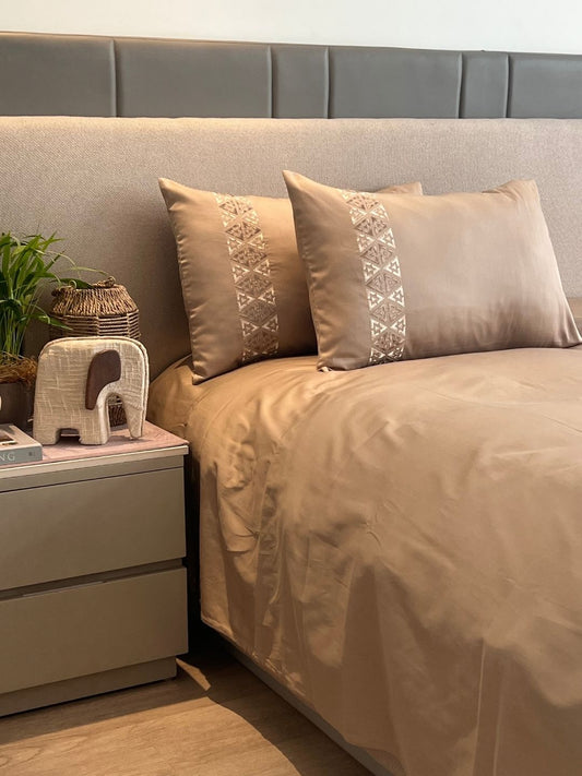 Faye Sand Dreams Bedsheet Set - Elysian Home Decor