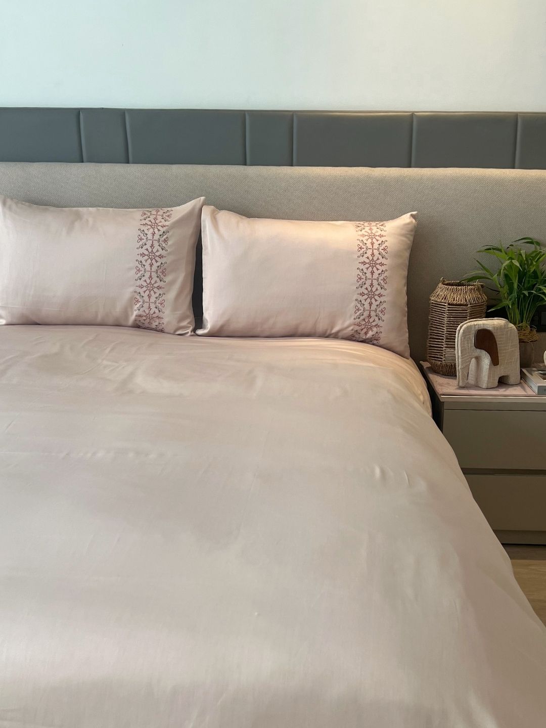 Luna Buff Dreams Bedsheet Set - Elysian Home Decor