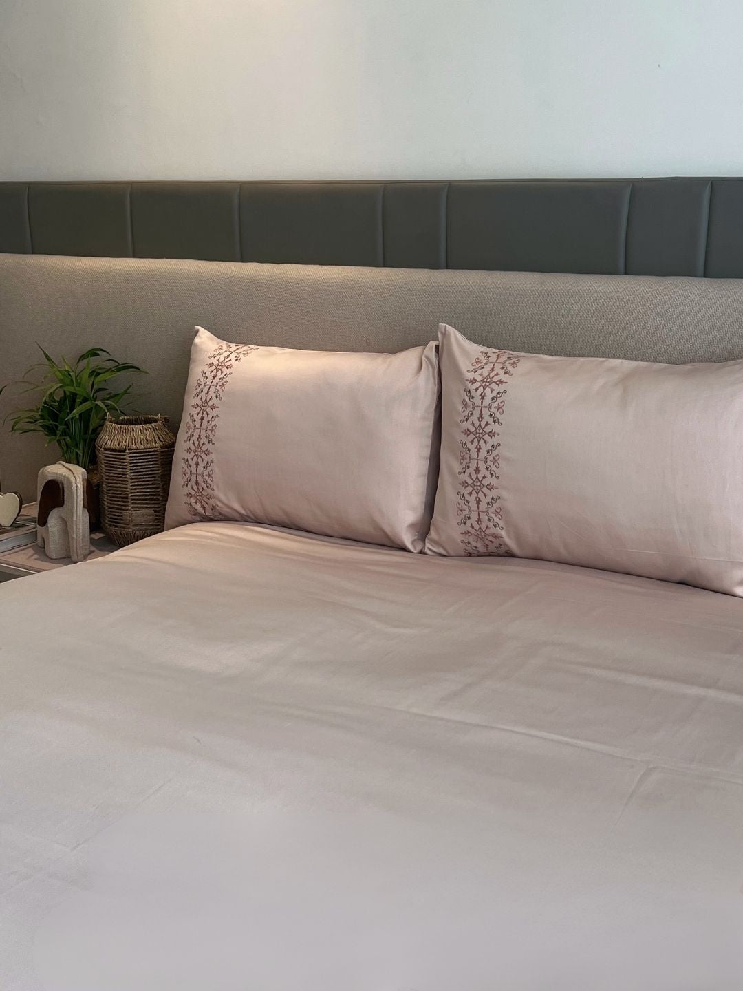 Luna Buff Dreams Bedsheet Set - Elysian Home Decor