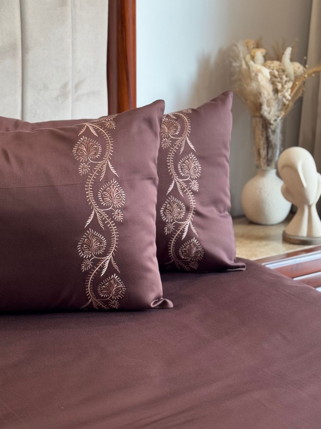 Nora Coffee Dreams Bedsheet Set - Elysian Home Decor