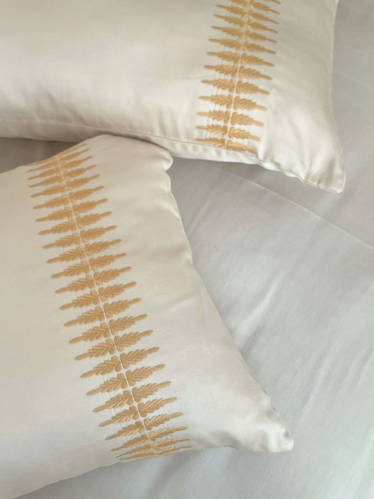 Stella Oats Beige Dreams Bedsheet Set - Elysian Home Decor