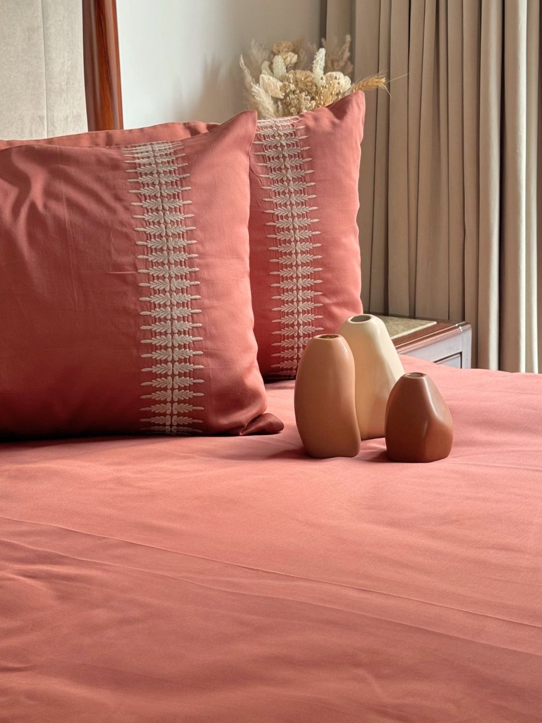 Stella Terracotta Dreams Bedsheet Set - Elysian Home Decor