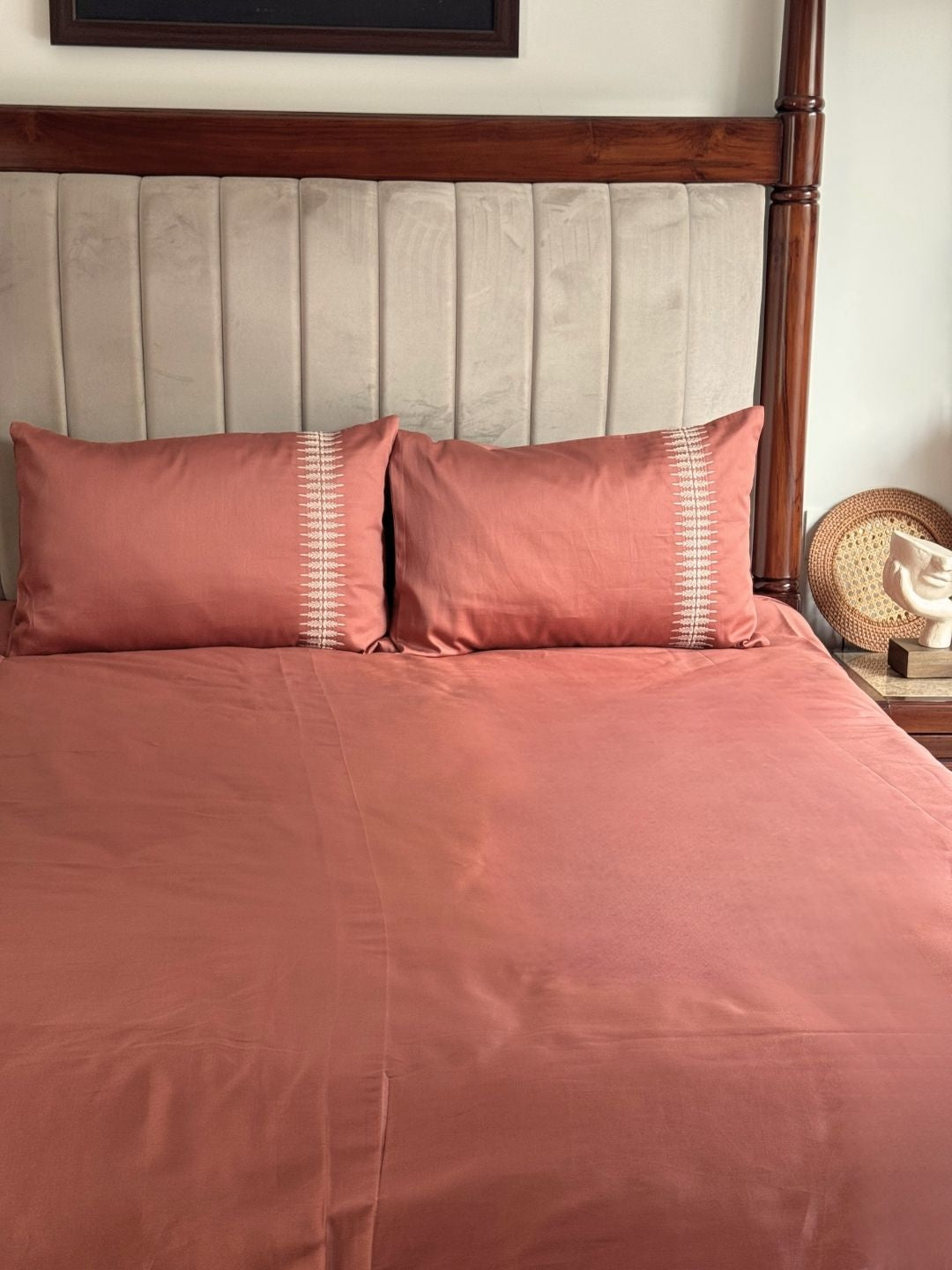 Stella Terracotta Dreams Bedsheet Set - Elysian Home Decor