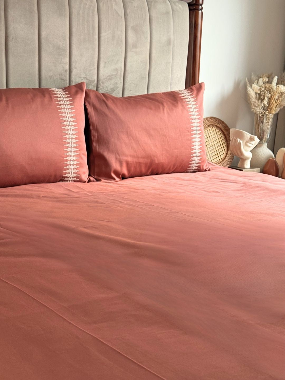 Stella Terracotta Dreams Bedsheet Set - Elysian Home Decor