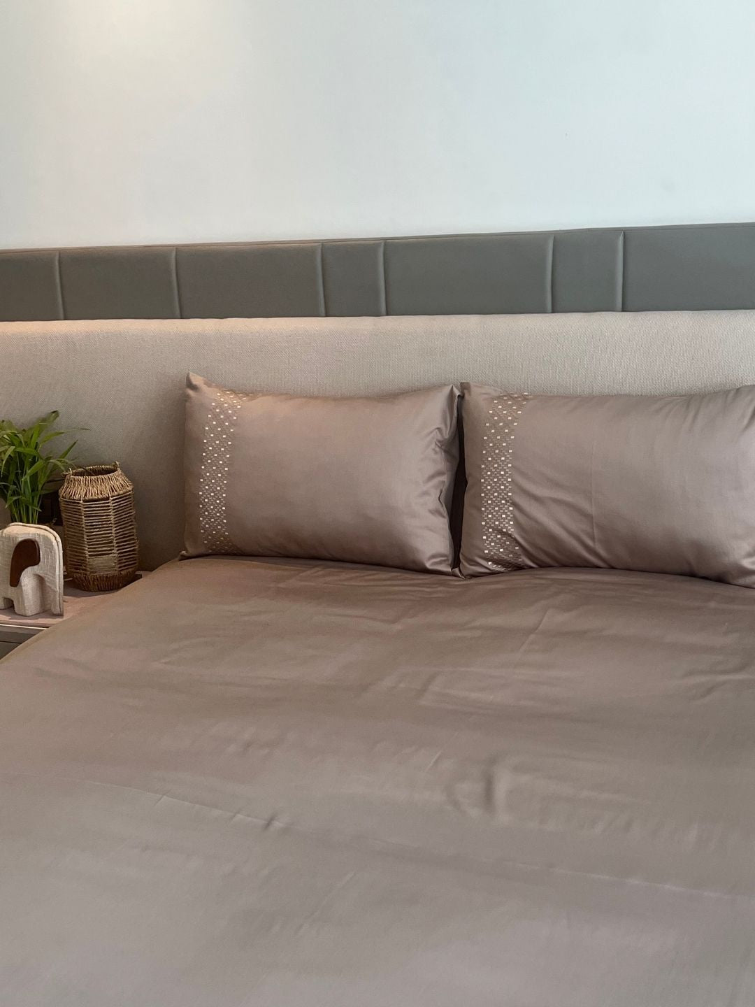 Tessa Mocha Dreams Bedsheet Set - Elysian Home Decor